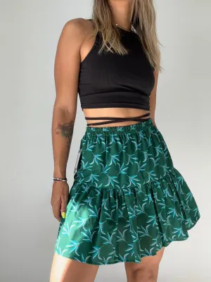 Green Leaves Easy Skirt