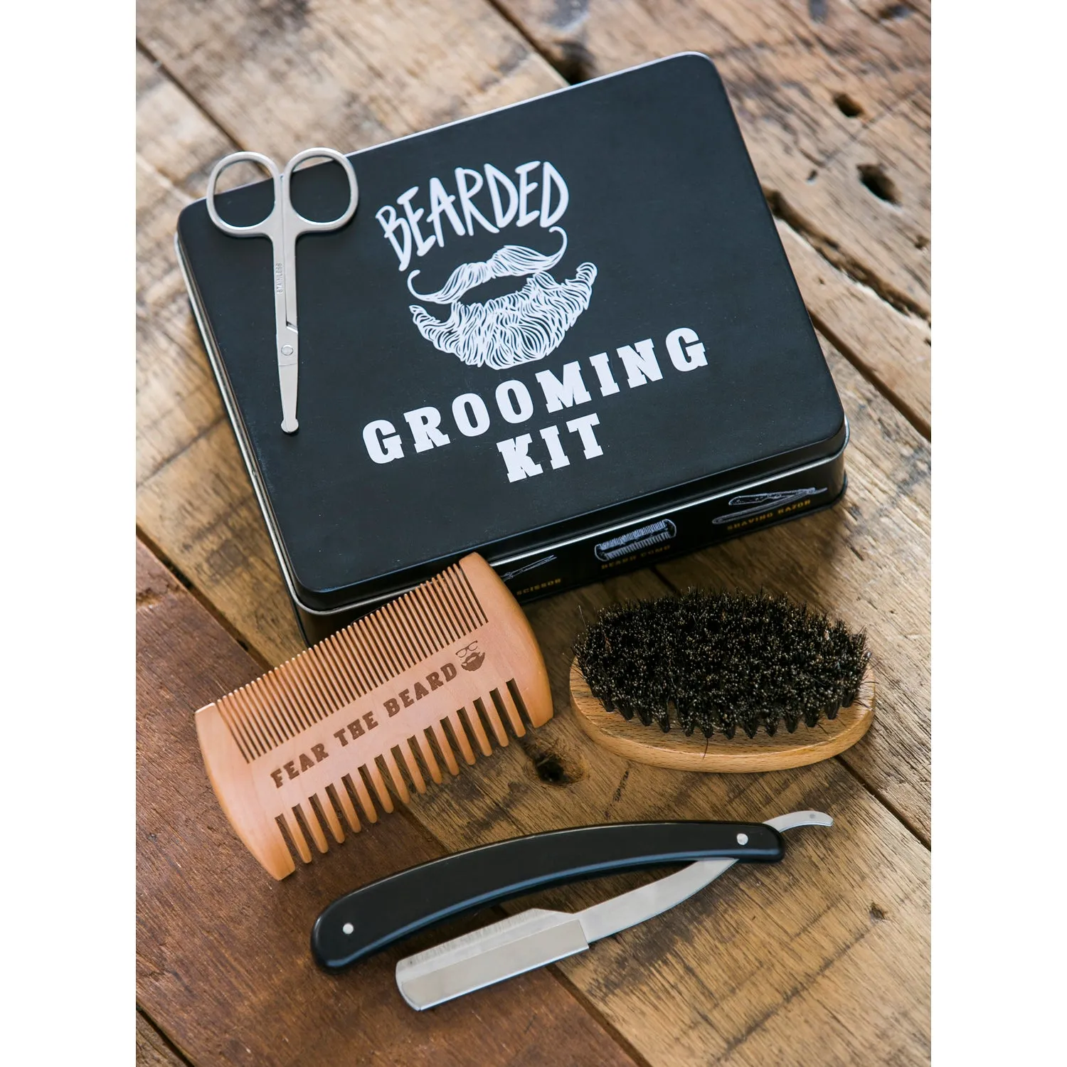 Grooming Kit in Compact Tin, 24 pcs total,7ta020
