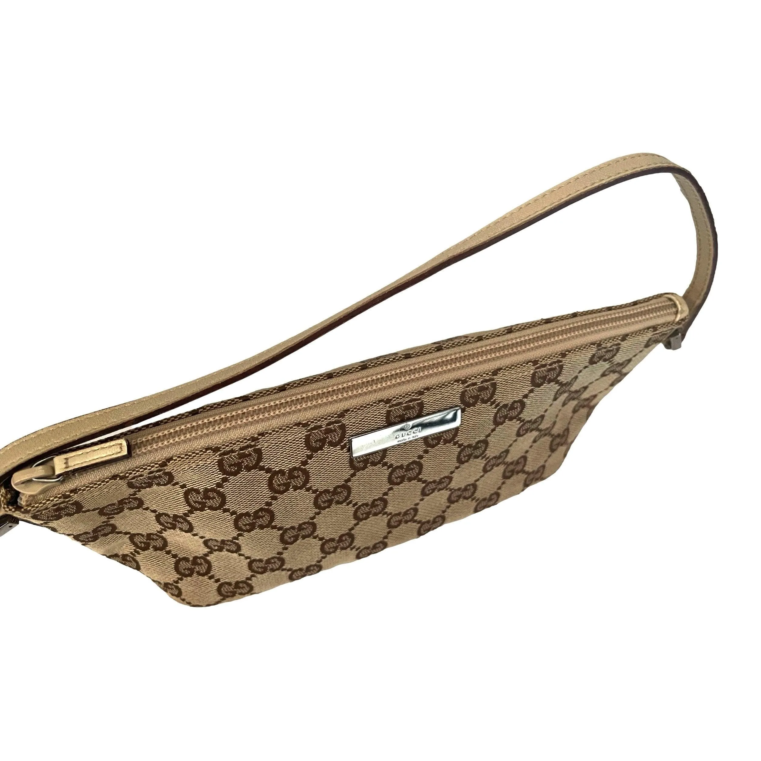 Gucci Beige Monogram Mini Bag