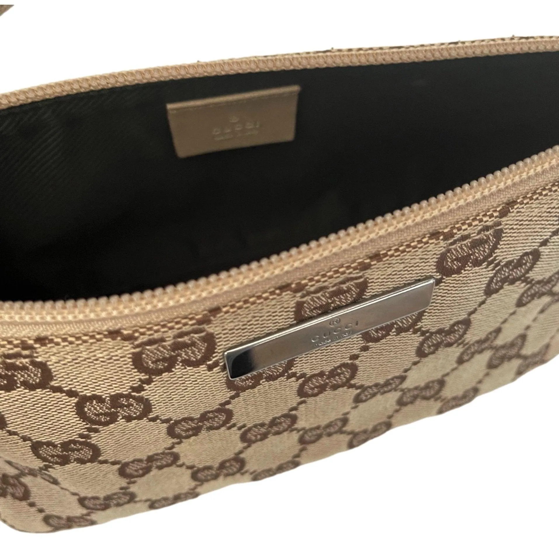 Gucci Beige Monogram Mini Bag