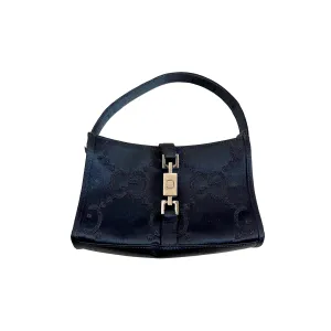 Gucci Black Monogram Mini Jackie Bag