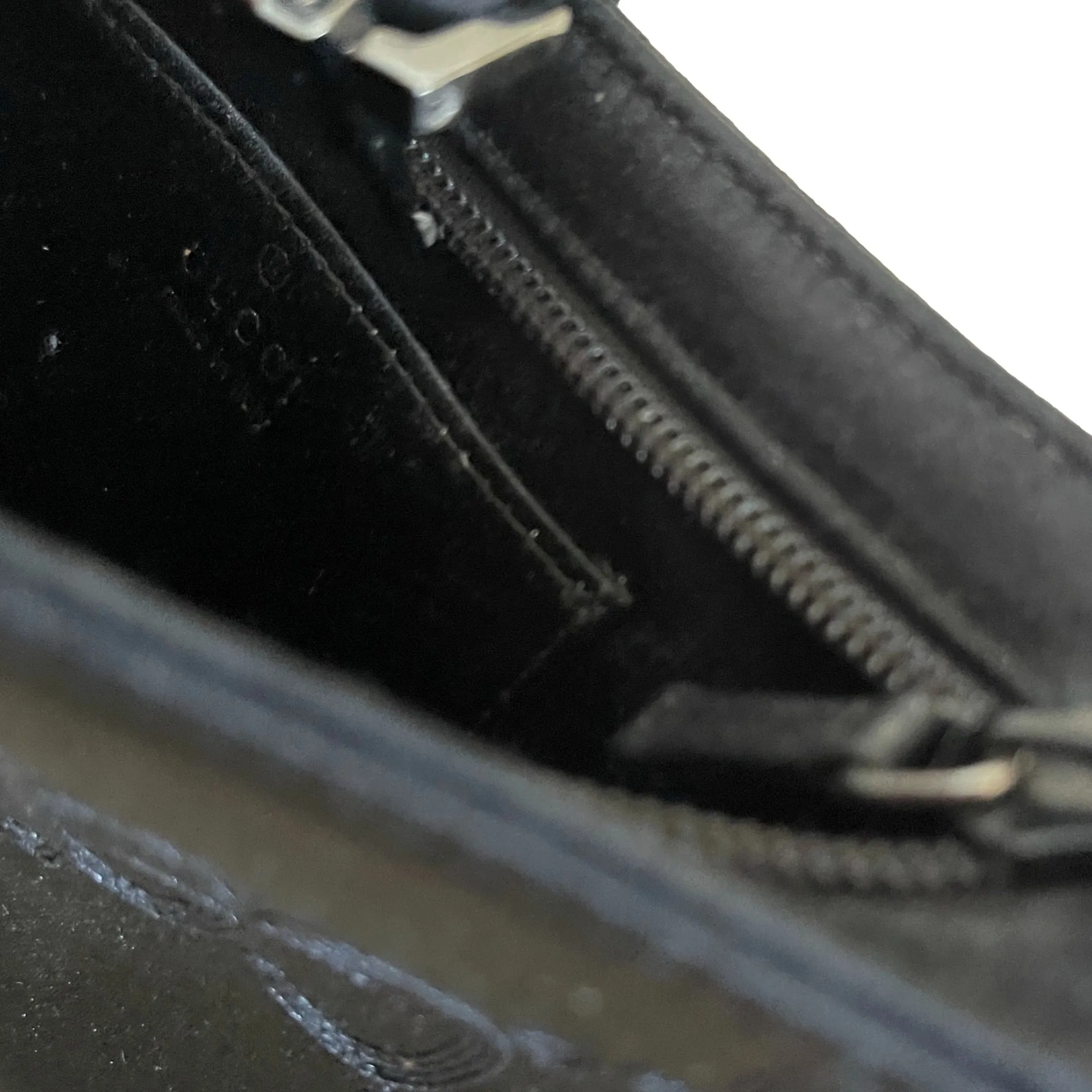 Gucci Black Monogram Mini Jackie Bag