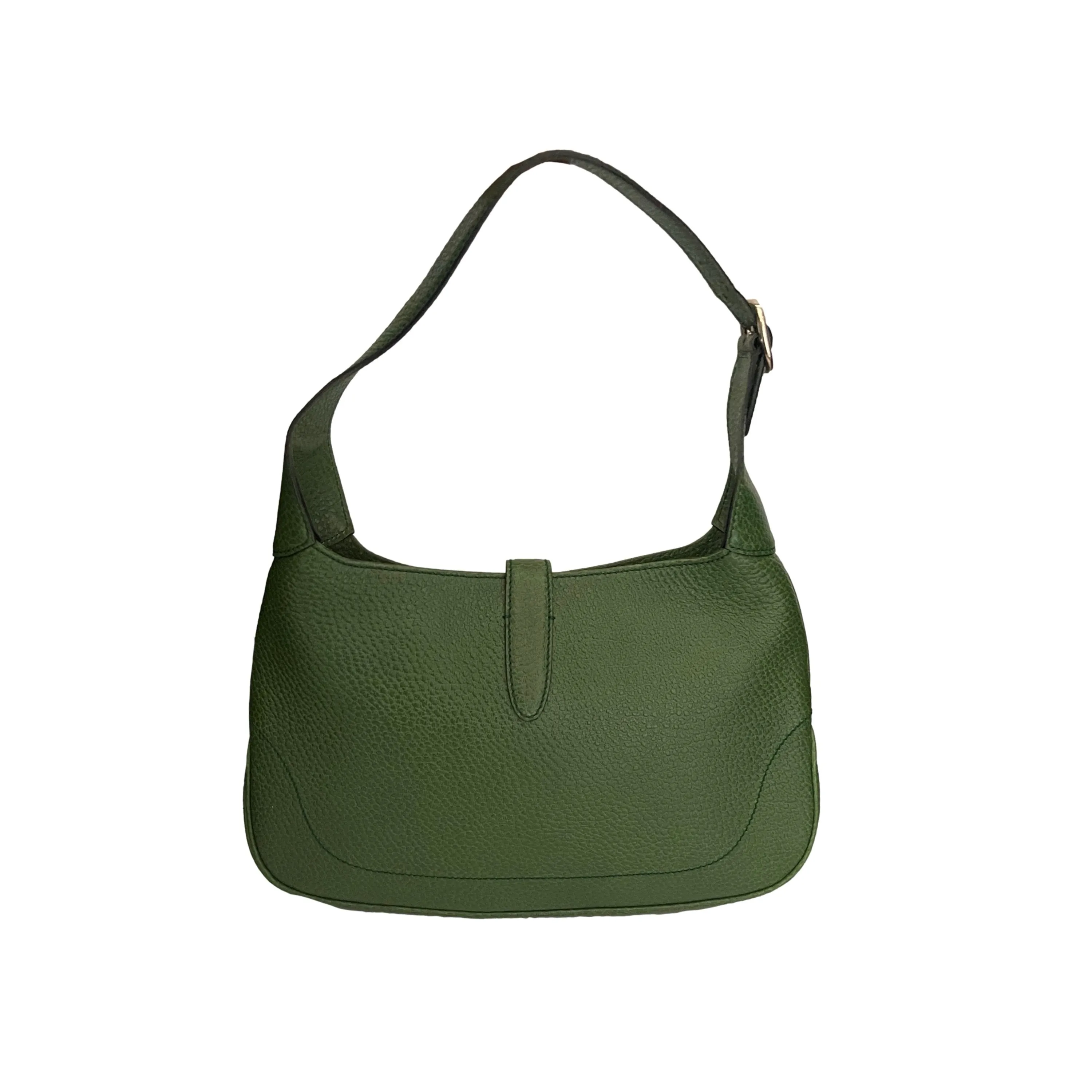 Gucci Green Leather Shoulder Bag