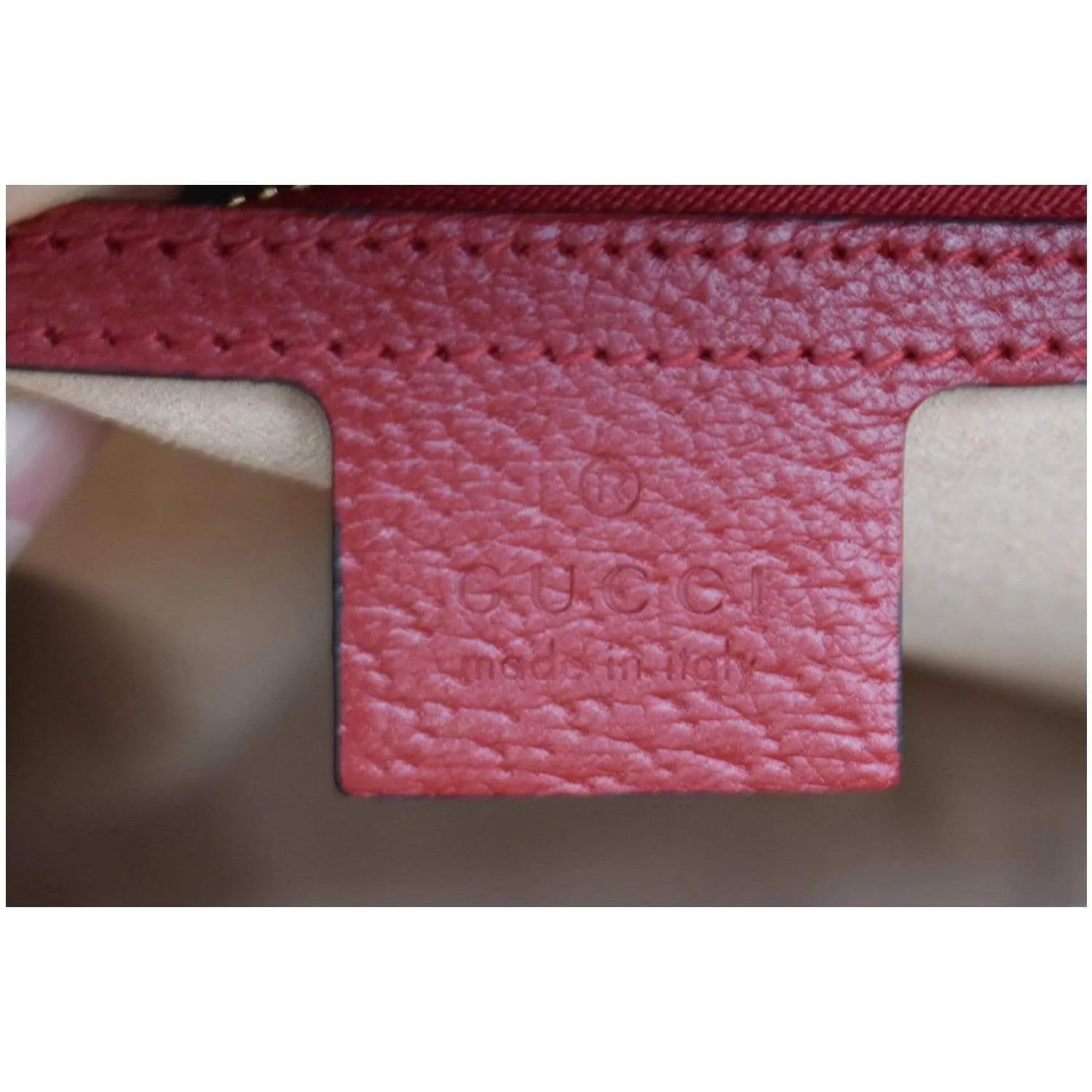GUCCI Ophidia Flora Web Small Top Handle Shoulder Bag Red 550622