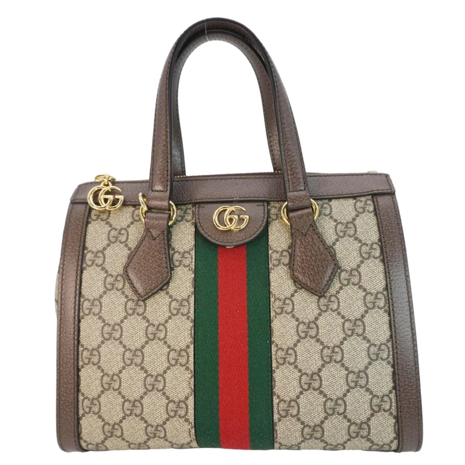 GUCCI Ophidia GG Supreme Canvas Tote Bag Beige 547551