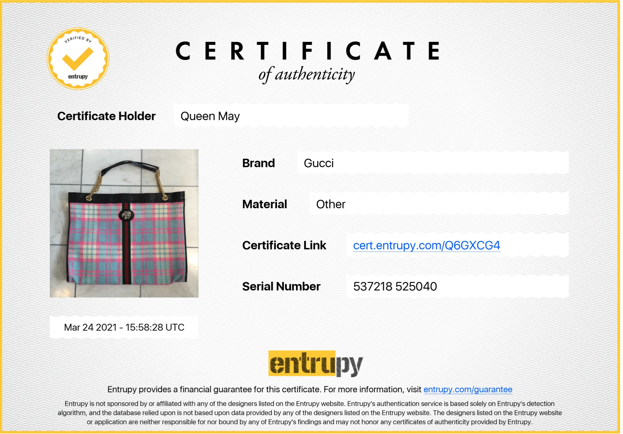 Gucci x Dover Street Market Rajaj Candy Mandra Large Tote Limited Edition