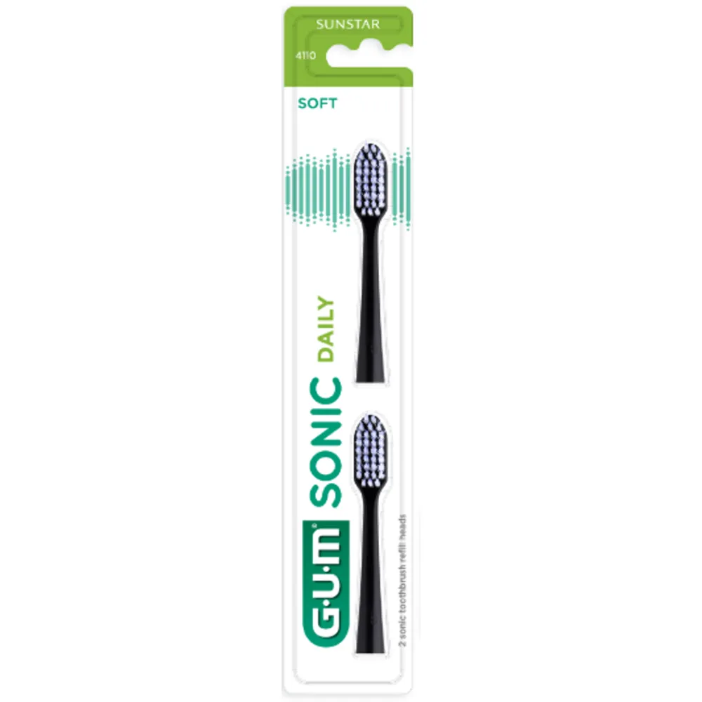Gum Sonic Daily Toothbrush - Black