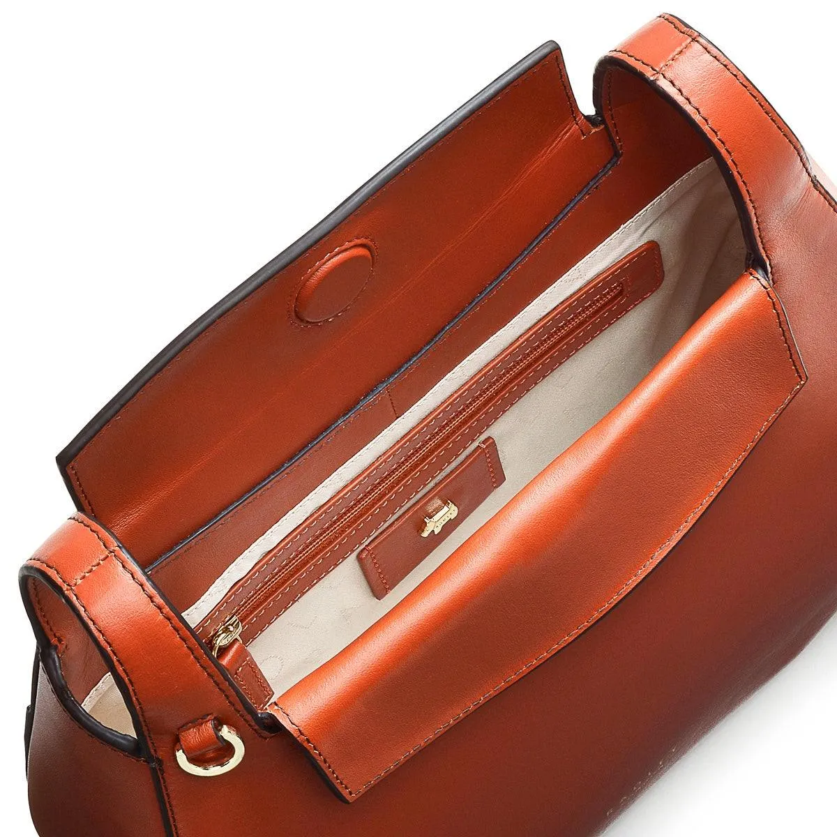 HALF MOON STREET - Medium Flapover Shoulder