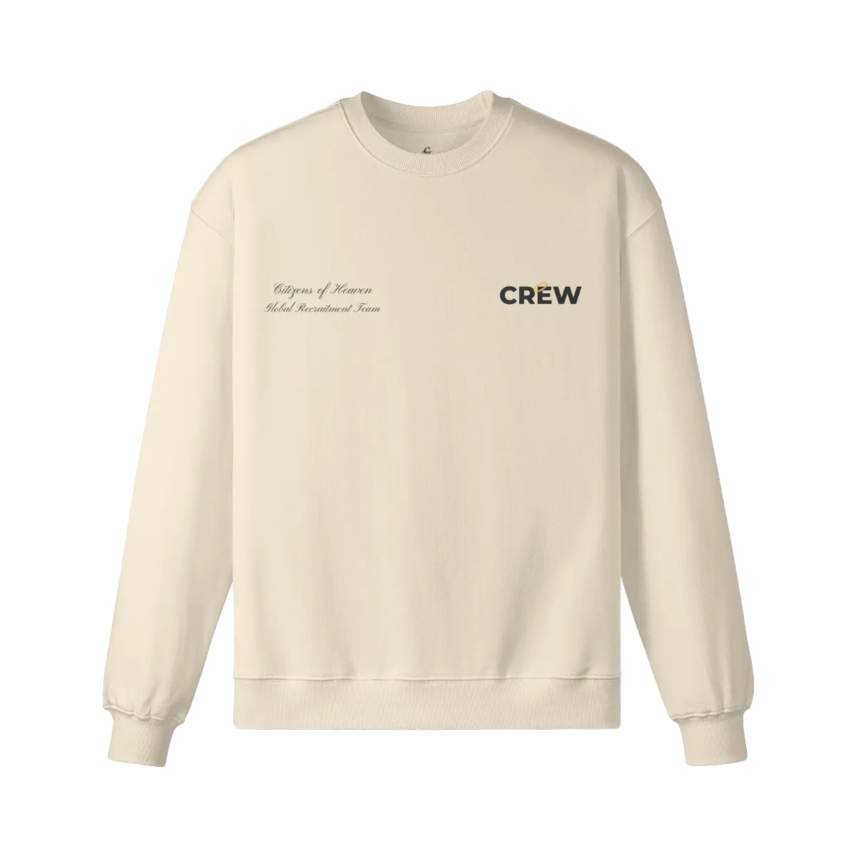 Halo Club Crewneck- Apricot