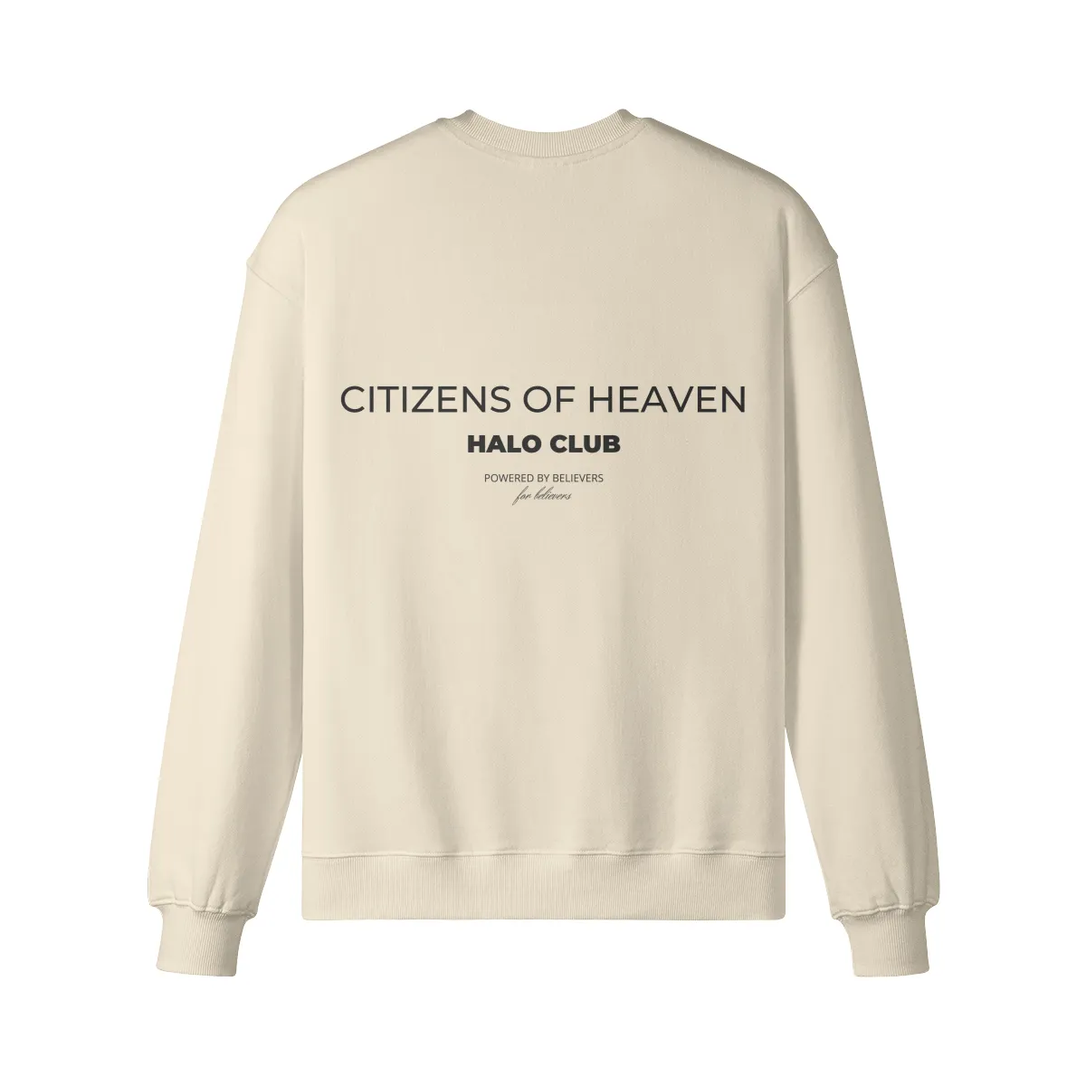 Halo Club Crewneck- Apricot