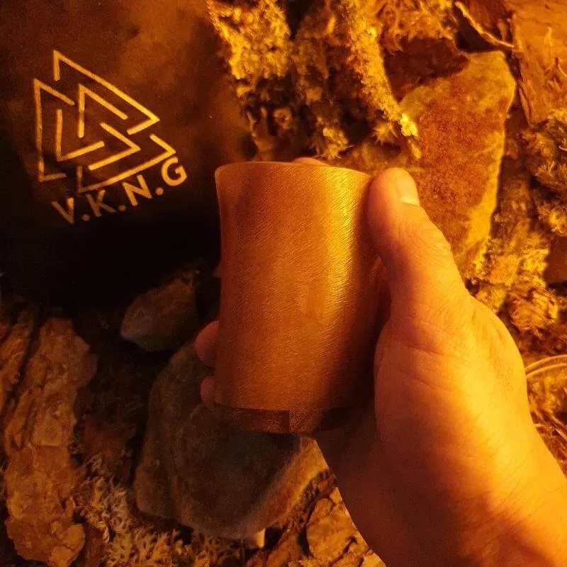 Handmade Whisky Glass (Broad Base)
