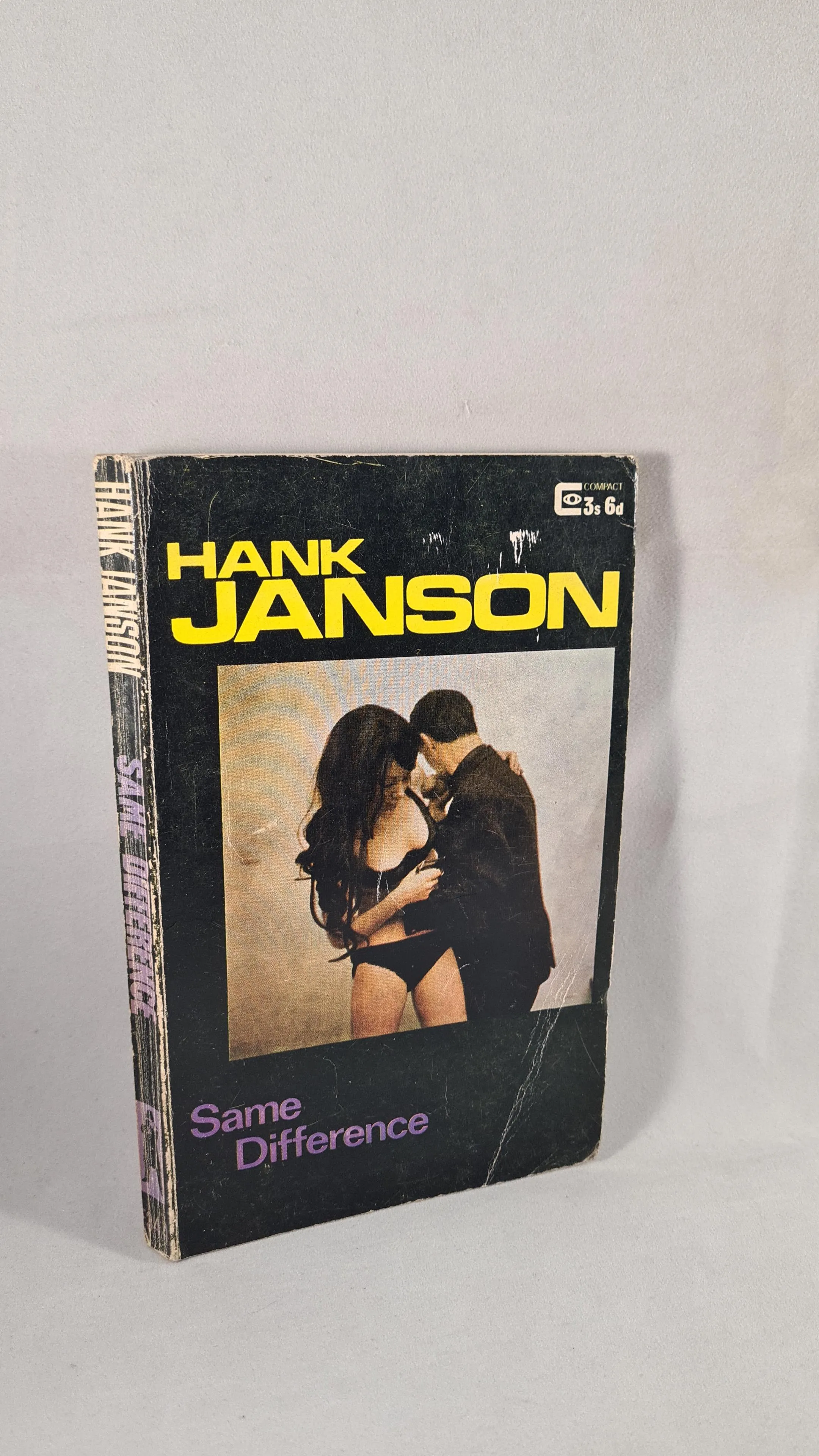 Hank Janson - Same Difference, Compact Books, 1968, Paperbacks