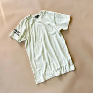 Happy Human Oversized Tee | Cream | Adult