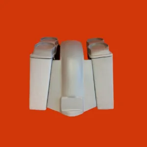 Harley Davidson 4" Extended Stretched Saddlebags   Dual 6.5" Speaker Lids &amp; Replacement Fender 89 - 08 - No Cut Outs