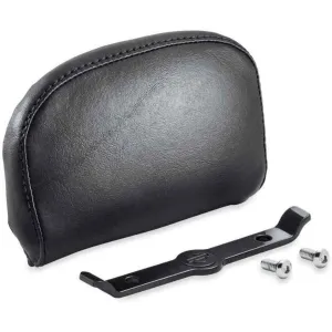 Harley-Davidson® Passenger Backrest Pad - Compact - Smooth Black Vinyl