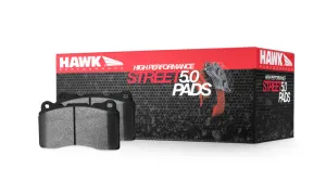 Hawk HPS 5.0 Rear Brake Pads for 06-11 Civic Si / 97-01 Integra Type-R / 02-06 RSX / 04-08 TSX / 03-07 Honda Accord / 97-01 Prelude / S2000 | HB145B.570