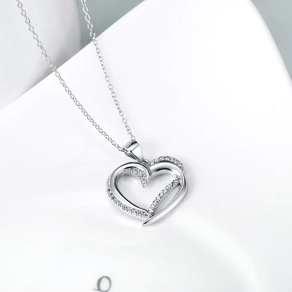 Heart to Heart Pendant Necklace