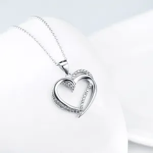 Heart to Heart Pendant Necklace