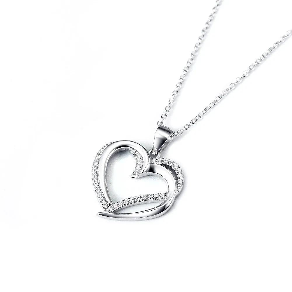 Heart to Heart Pendant Necklace