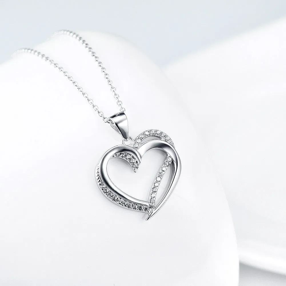 Heart to Heart Pendant Necklace