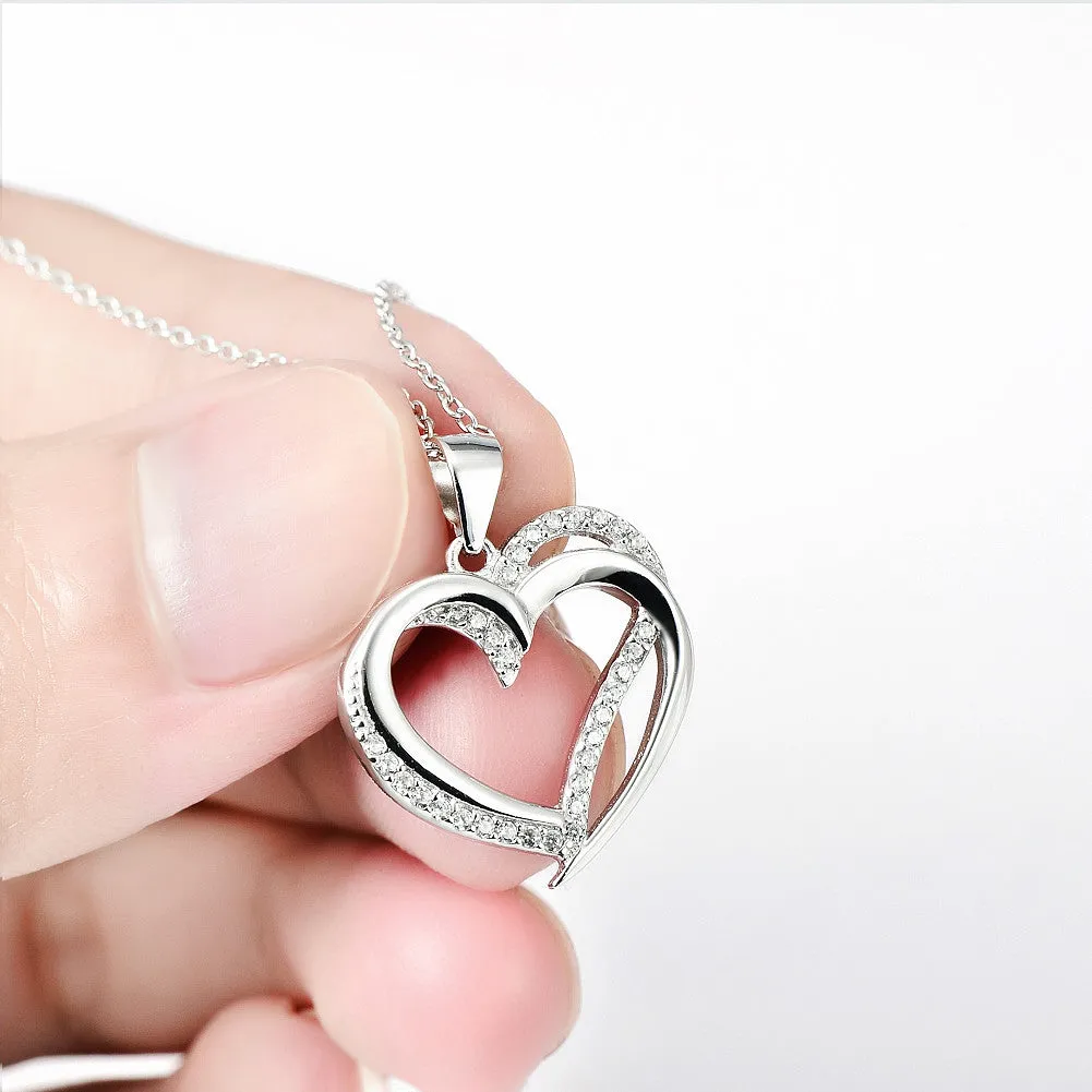 Heart to Heart Pendant Necklace