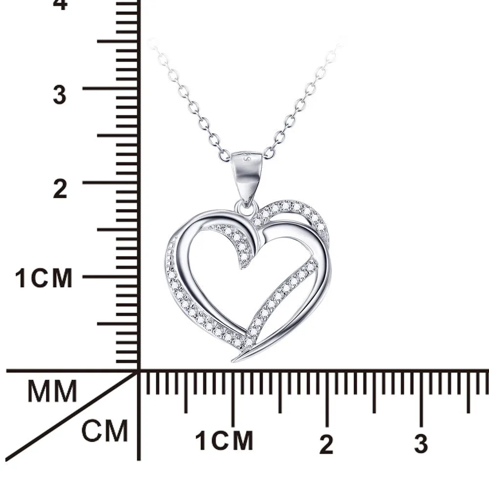 Heart to Heart Pendant Necklace