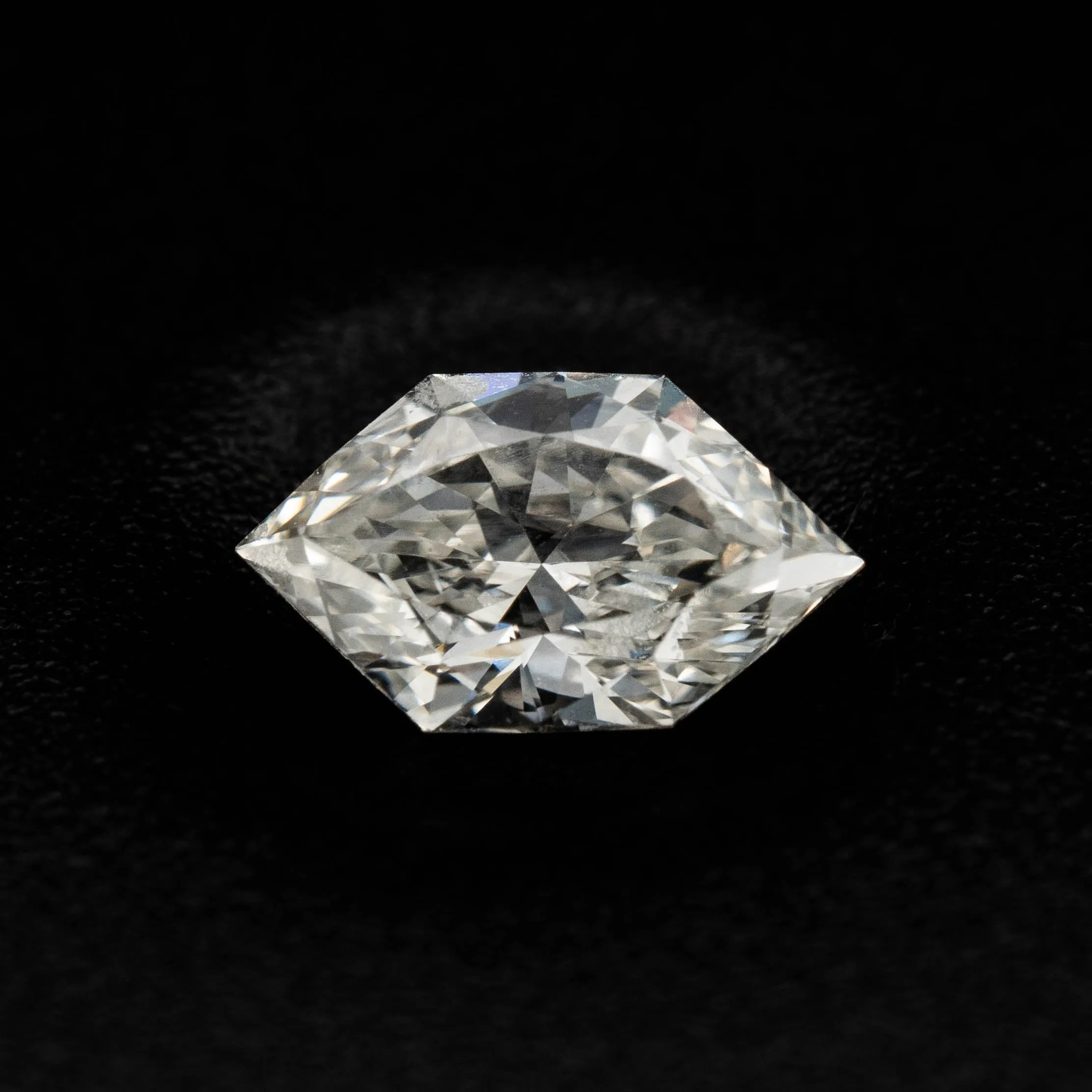 Hexagon Brilliant Cut Diamond | 0.51ct | H SI1