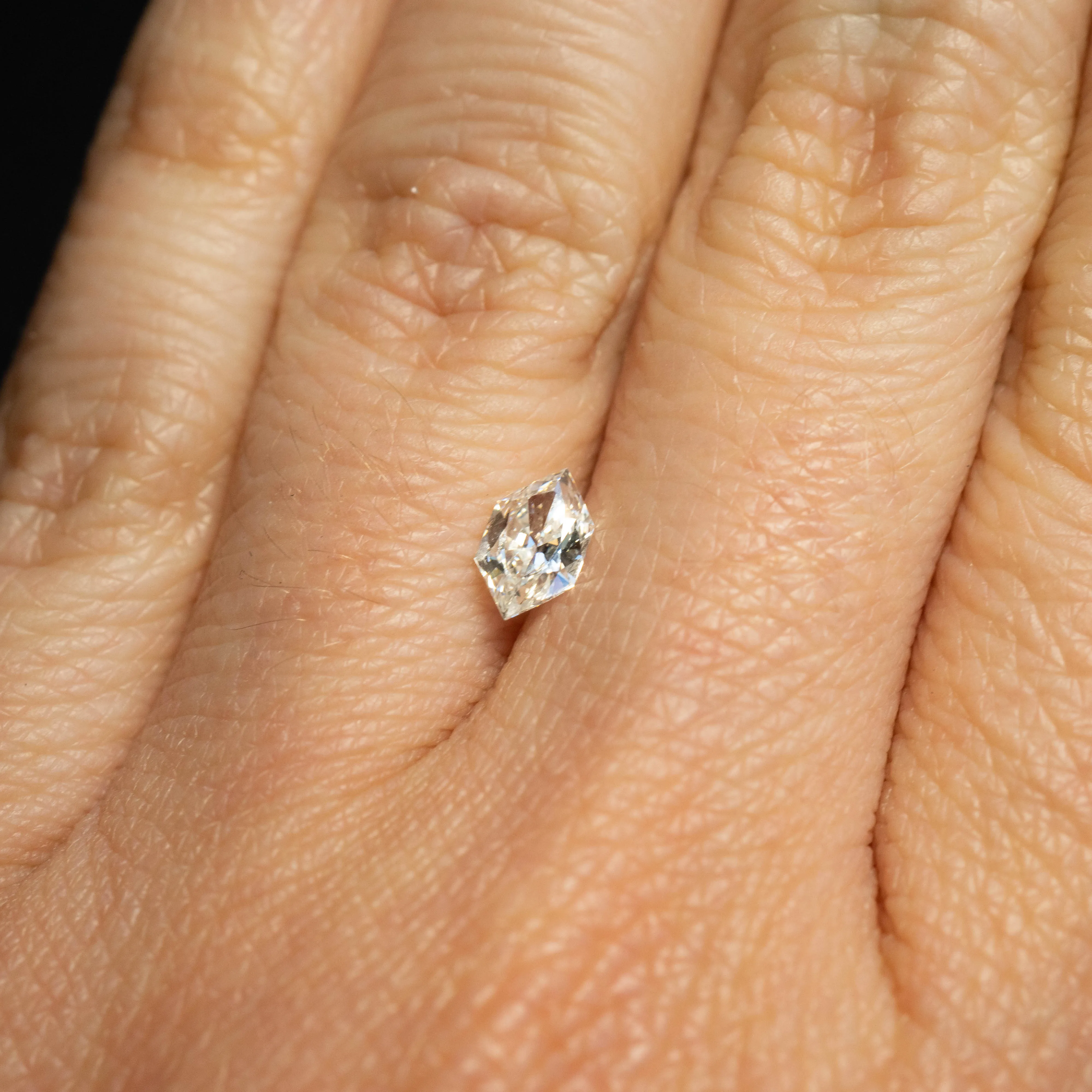 Hexagon Brilliant Cut Diamond | 0.51ct | H SI1