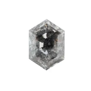 Hexagon Salt & Pepper Diamond | 1.32ct | Canada Origin