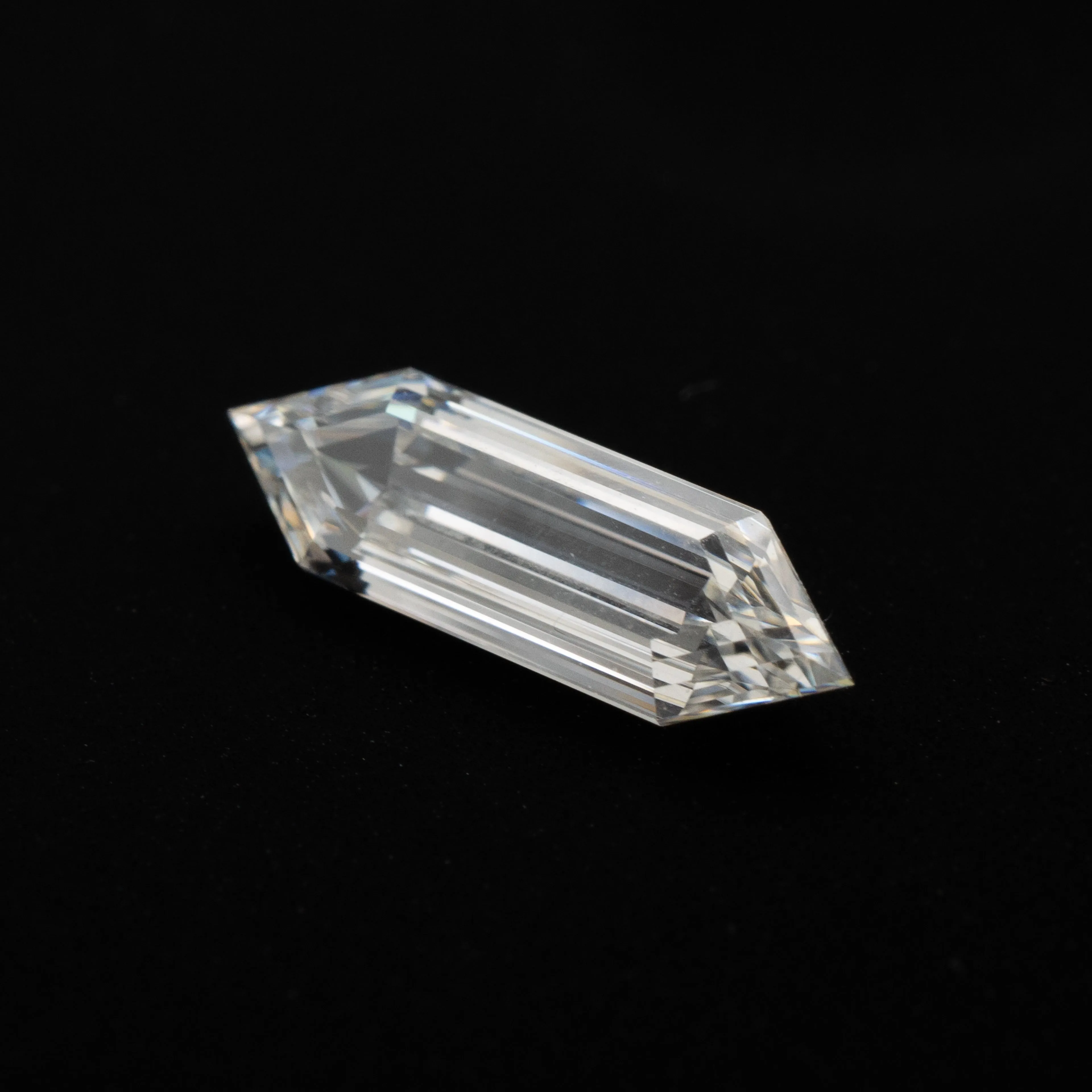 Hexagon Step Cut Diamond | 0.78ct | E VVS2 | Canada Origin