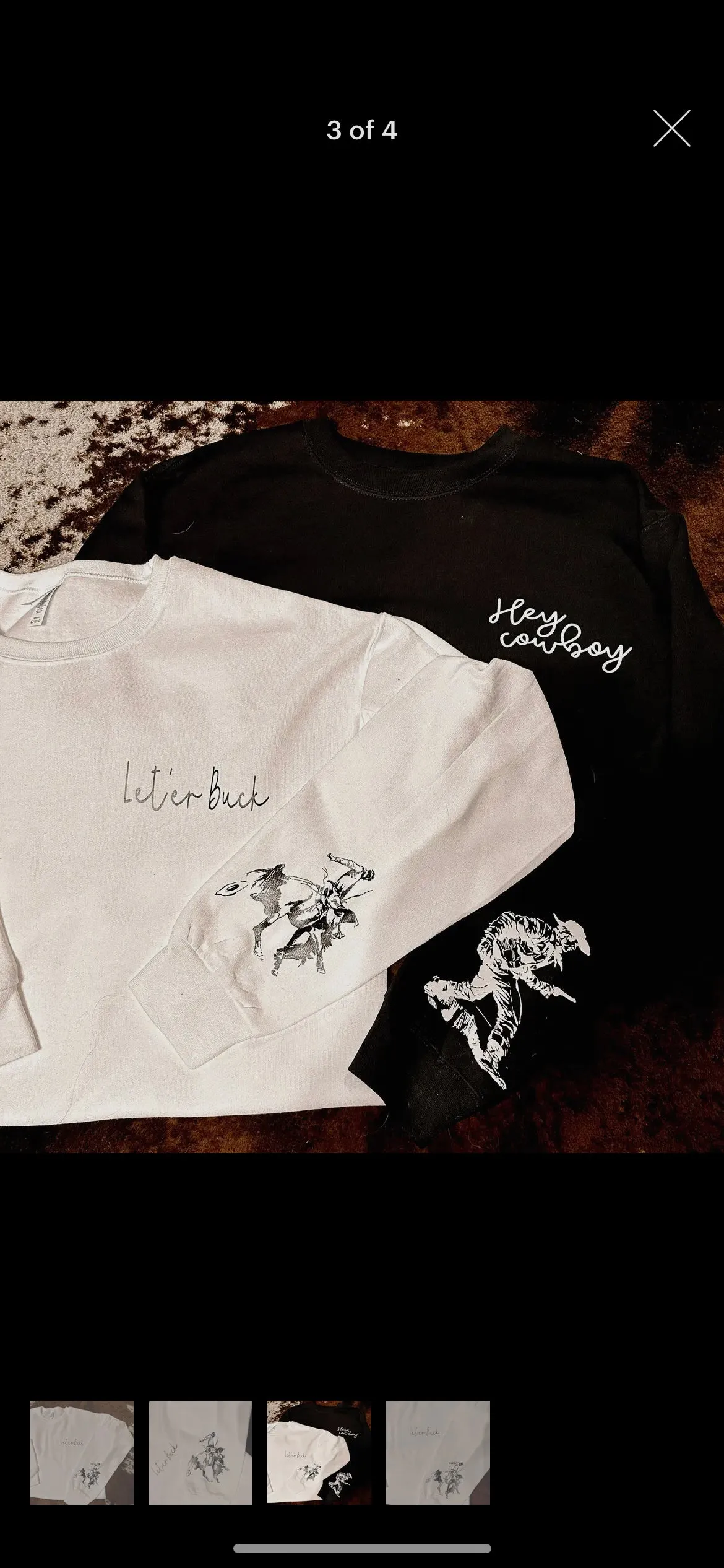 Hey Cowboy Crewneck