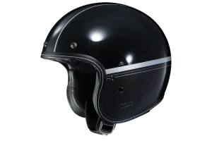 HJC IS-5 Summer Open-Face Helmet - Equinox Black/Silver