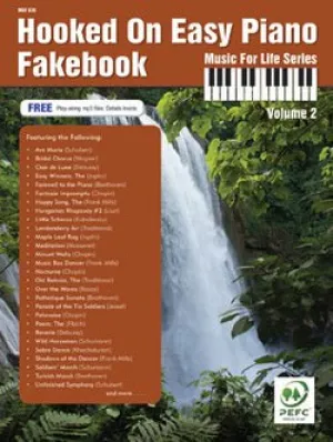 Hooked On Easy Piano Fakebook 2 (Book & CD)