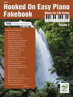 Hooked On Easy Piano Fakebook 2 (Book & CD)