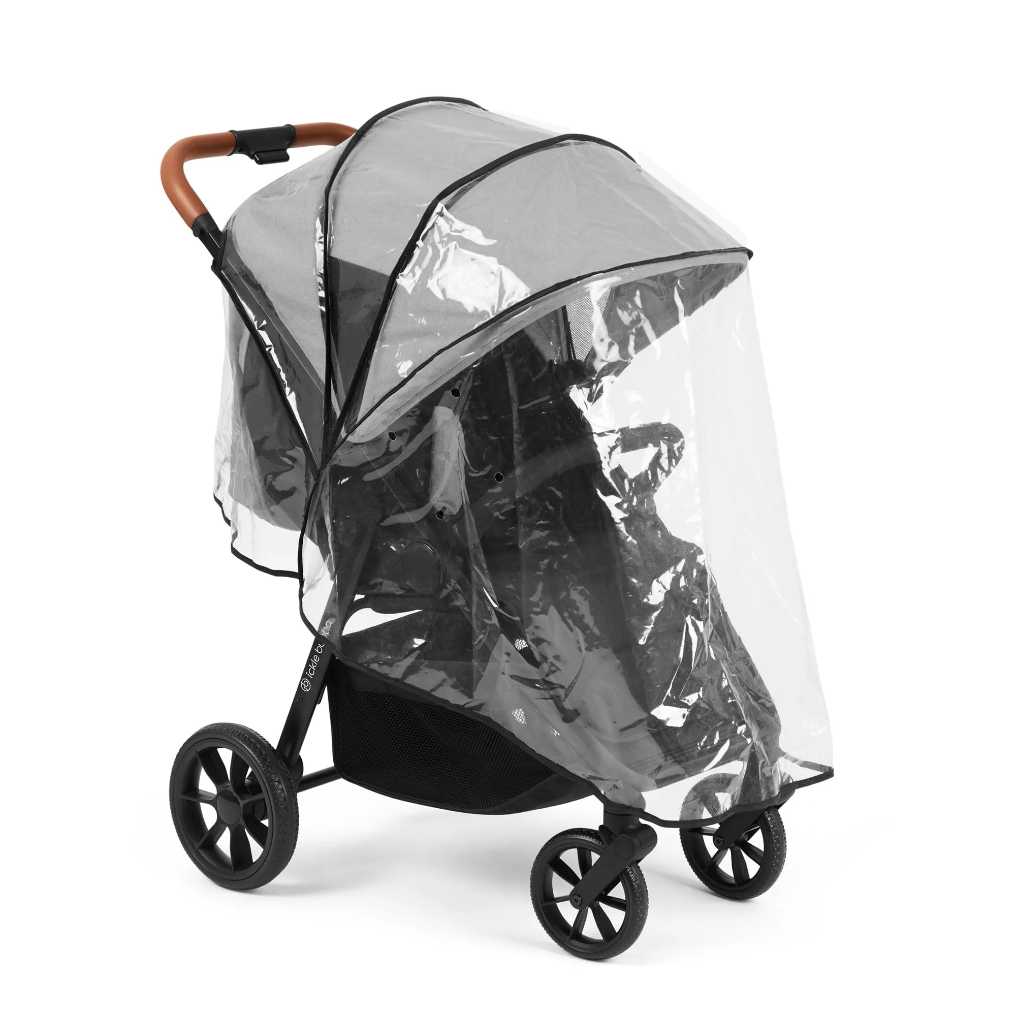 Ickle Bubba Stomp Stride Prime Stroller - Pearl Grey