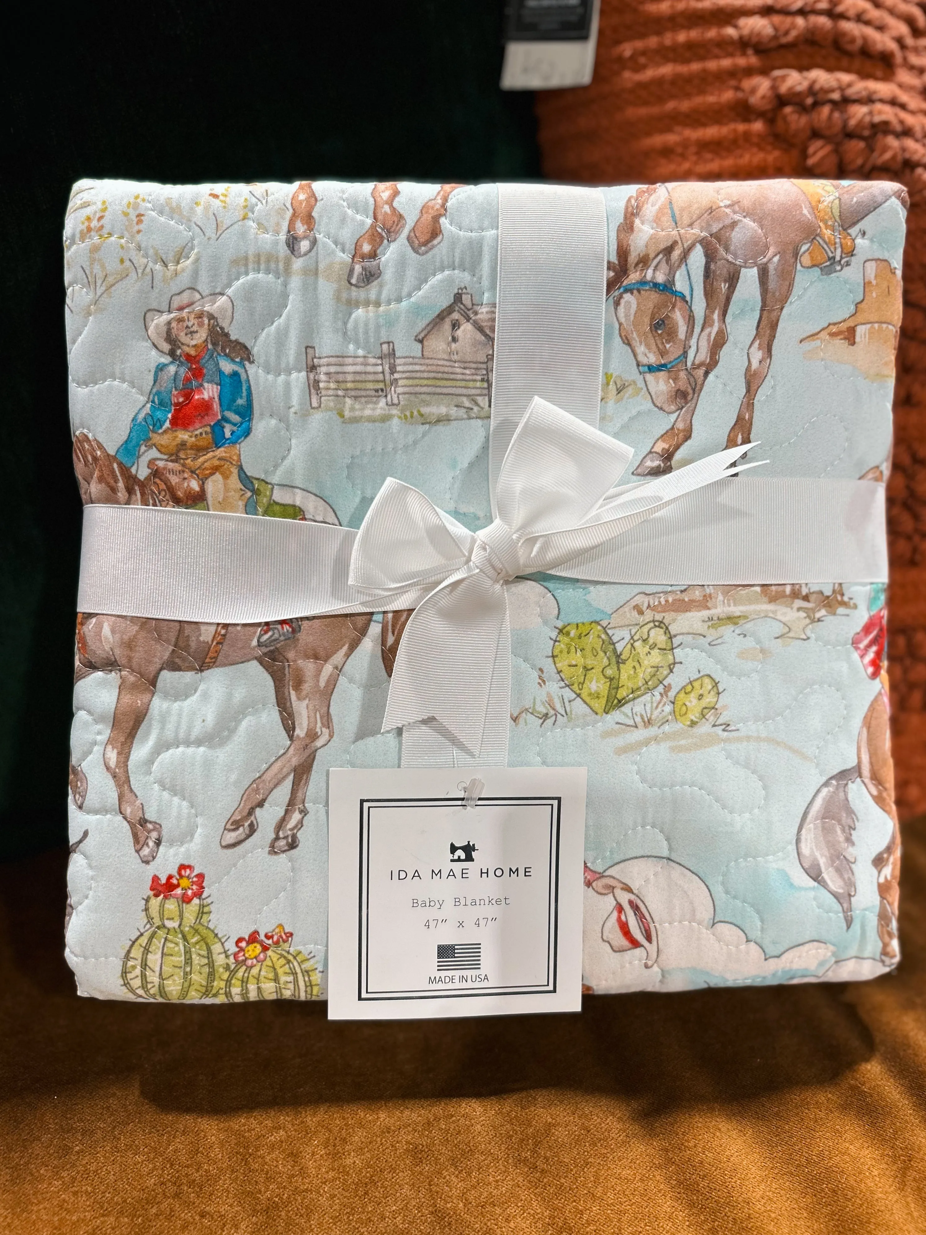 Ida Mae Home - Birdie Baby Quilt in Multi