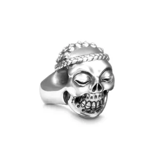 Inner Peace Skull Ring