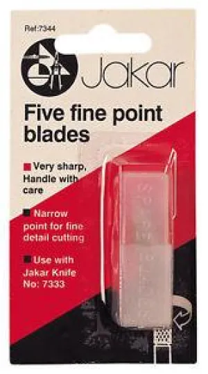 Jakar Five Fine Point Blades