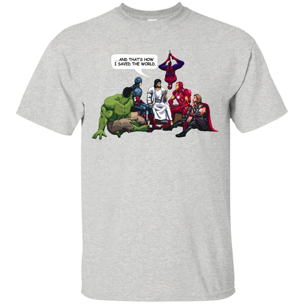 Jesus and Superheroes: And that's how I saved the World Kid, Youth Shirt