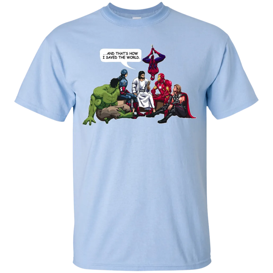Jesus and Superheroes: And that's how I saved the World Kid, Youth Shirt