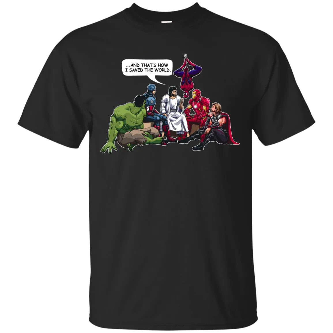 Jesus and Superheroes: And that's how I saved the World Kid, Youth Shirt