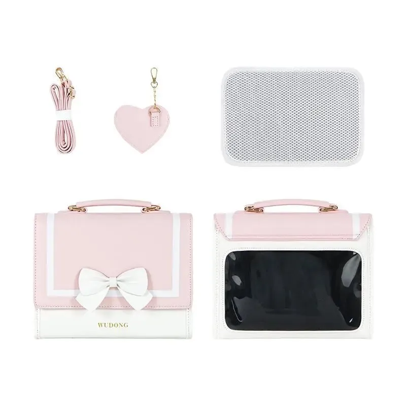 JIAERDI Harajuku JK Women's Ita Bag Handbag Trend Japanese Style Kawaii Bow Lolita Crossbody Shoulder Bags Aesthetic Bolso Mujer