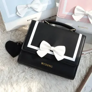 JIAERDI Harajuku JK Women's Ita Bag Handbag Trend Japanese Style Kawaii Bow Lolita Crossbody Shoulder Bags Aesthetic Bolso Mujer