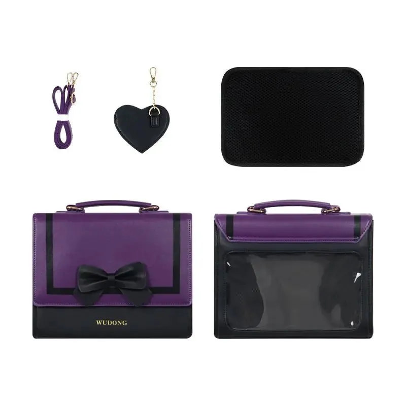 JIAERDI Harajuku JK Women's Ita Bag Handbag Trend Japanese Style Kawaii Bow Lolita Crossbody Shoulder Bags Aesthetic Bolso Mujer