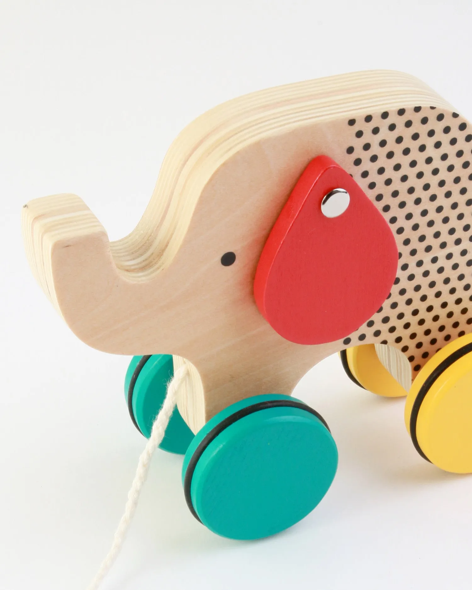 Jumping Jumbo Elephant Pull Toy