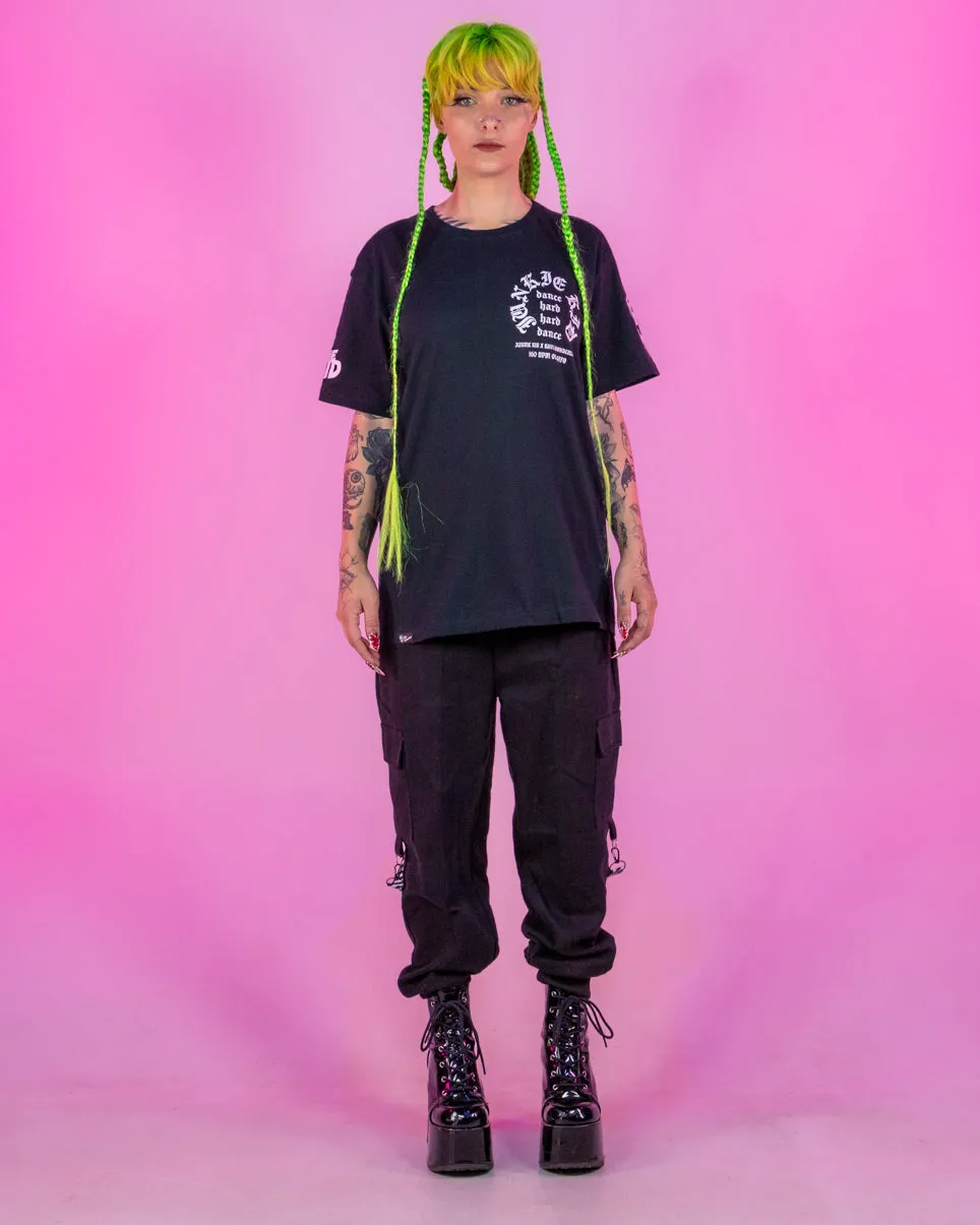 Junkie Kid x Rave Wonderland Rose and Skull Limited Tee