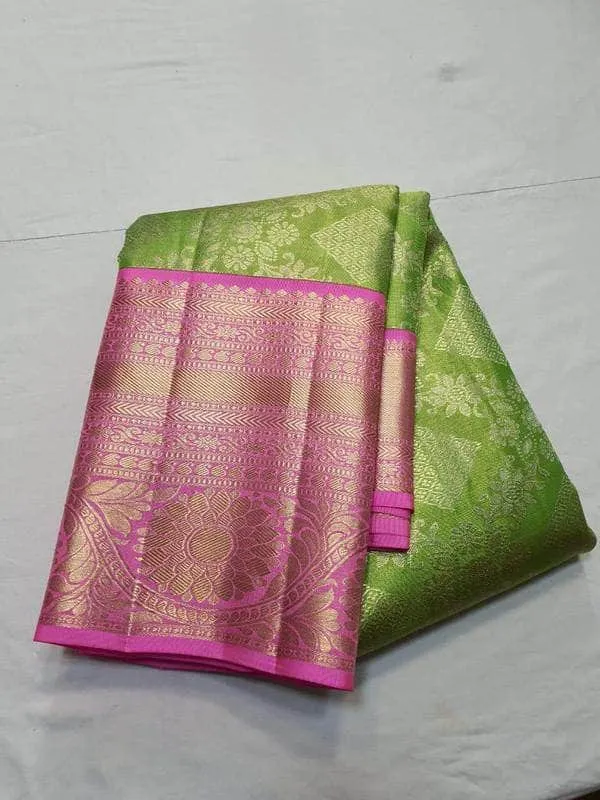 Kanjivaram Silk Saree with Broad Border