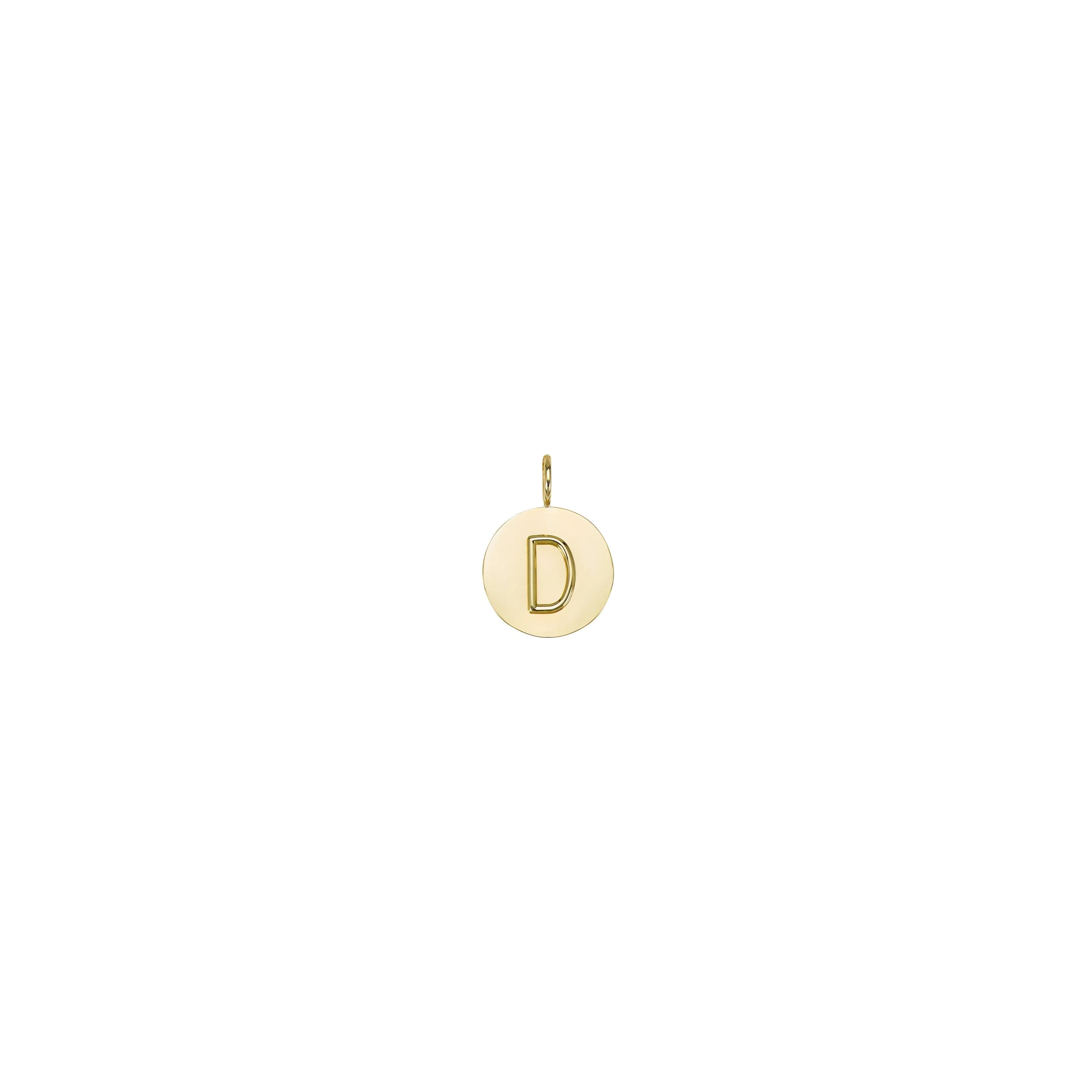 KARI INITIAL MEDALLION CHARM-LOOSE