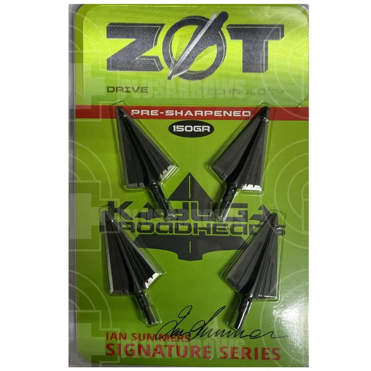 Kayuga Zot Broadheads (4 Pack)