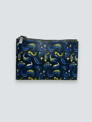 Kenzo Navy Printed Pochette